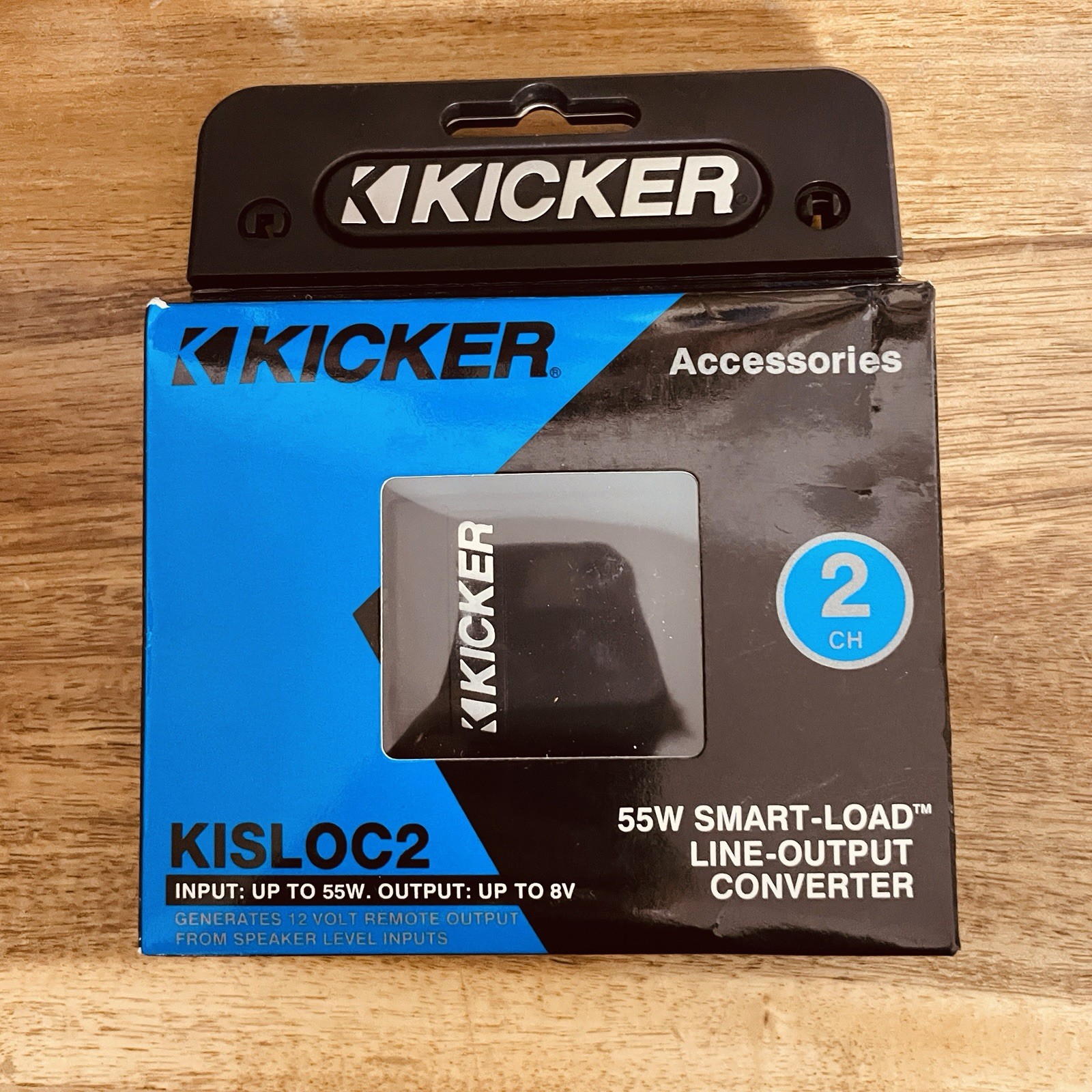 Kicker 46KISLOC2 K-Series Stereo Line-Output Converter w/ Remote Turn-On Output