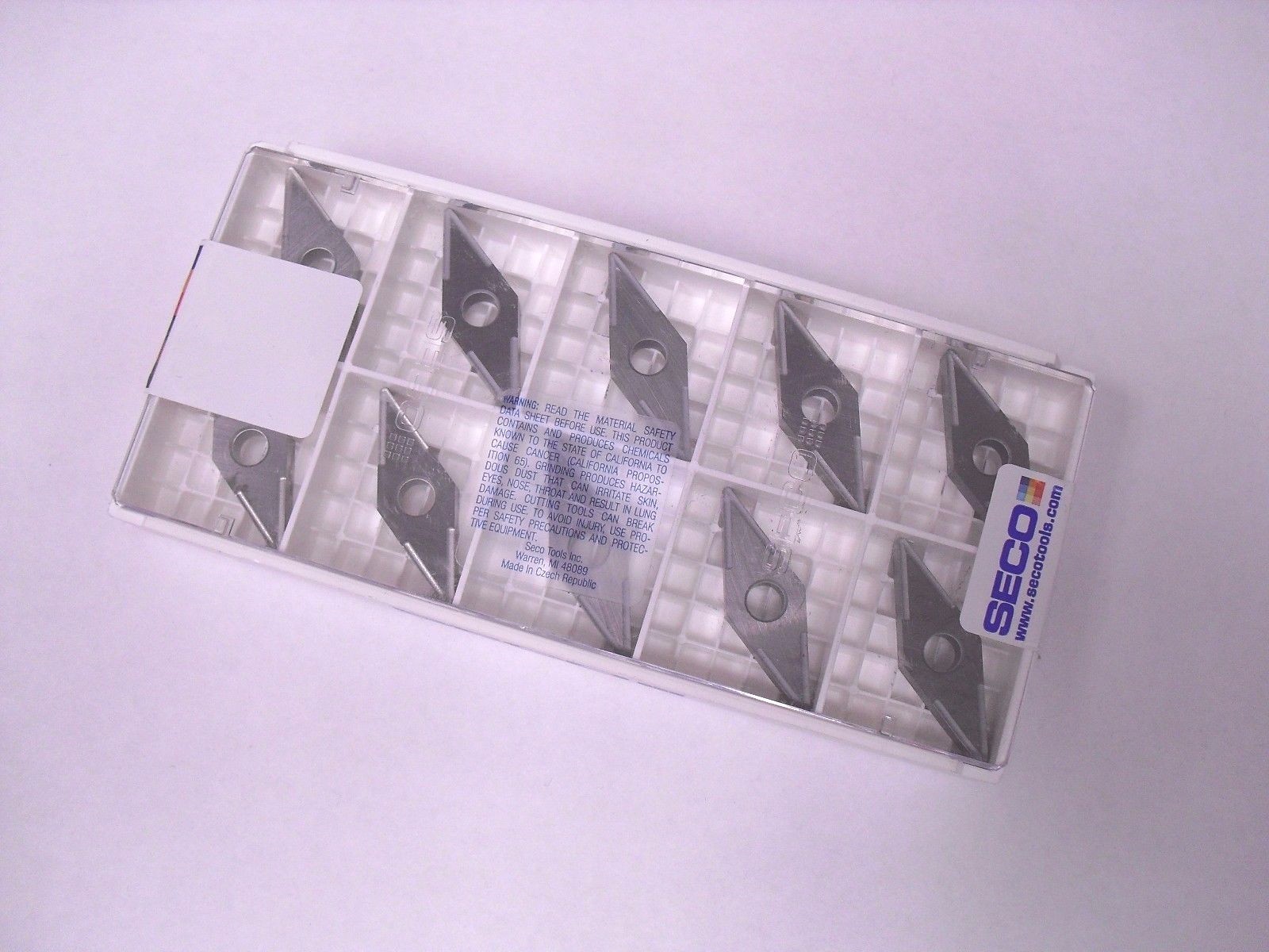 VNMG 432 MR4 883 SECO Insert **10PCS** Genuine VNMG 432 MR4 883 SECO Insert **10PCS** Genuine