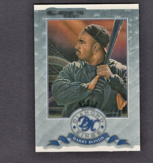 2001 DONRUSS DIAMOND KINGS CANVAS BACK ERROR PROTOTYPE NEVER SEEN#12 BARRY BONDS