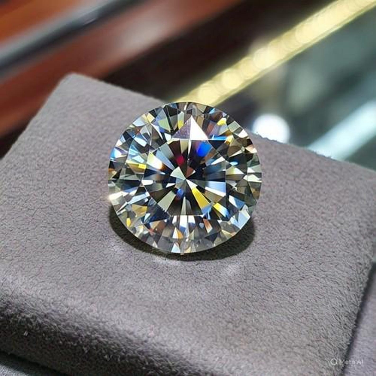 CERTIFIED 3.10 Ct Natural Diamond D Grade ROUND LOOSE VVS1/9.7 mm