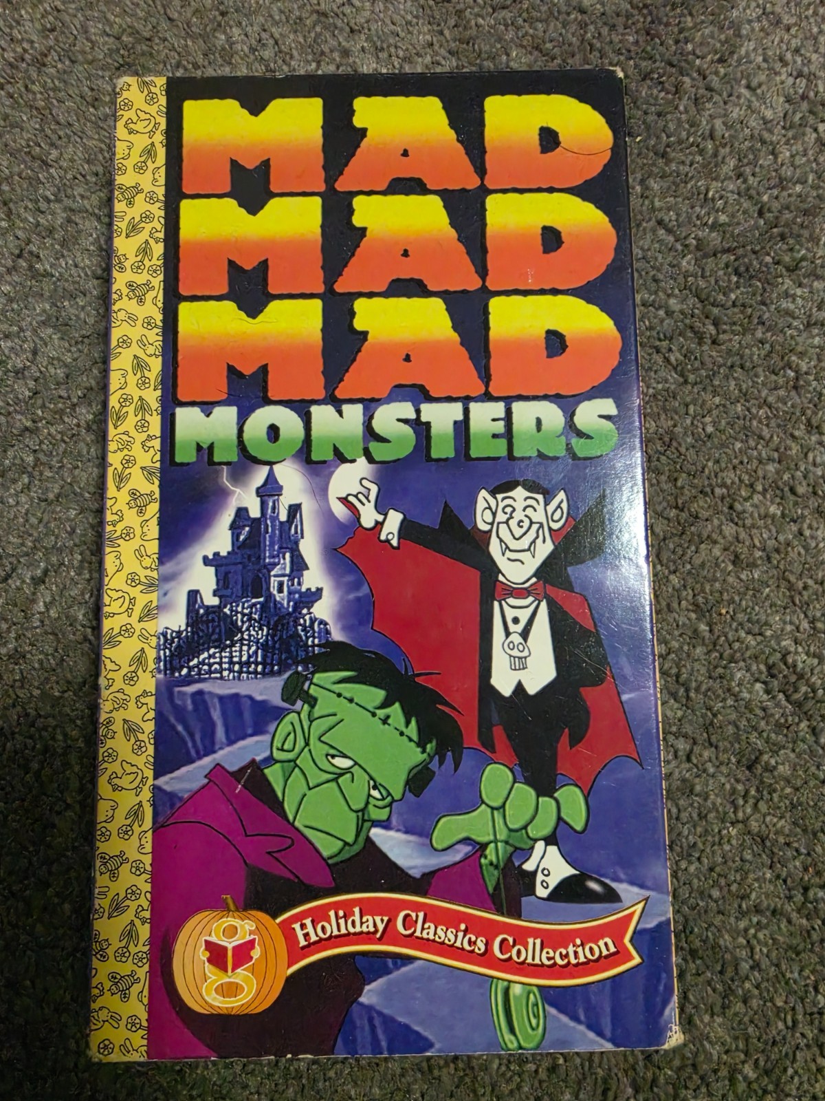 Mad Mad Mad Monsters VHS Prism Vintage 1972 Rankin Bass Halloween Cartoon Rare