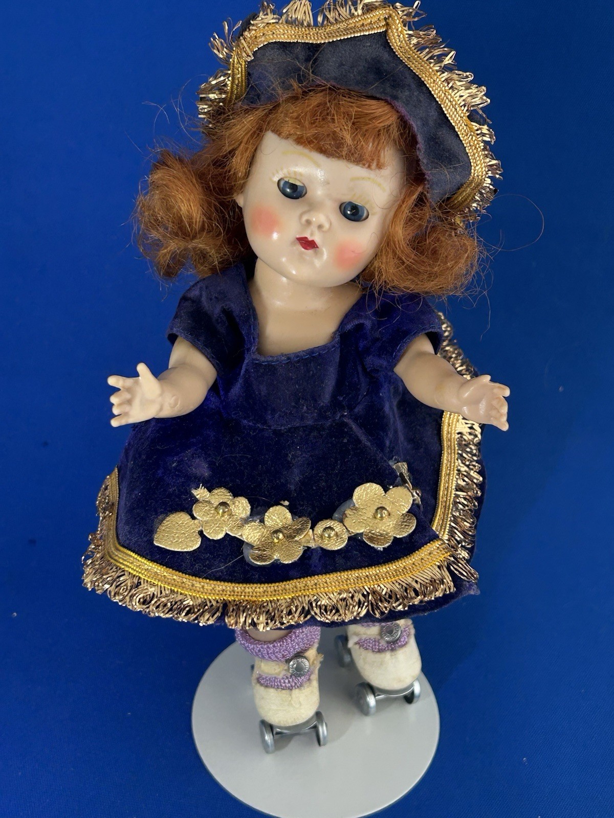 Vintage 1953 Ginny Roller Skater Doll #43 Gadabout Series
