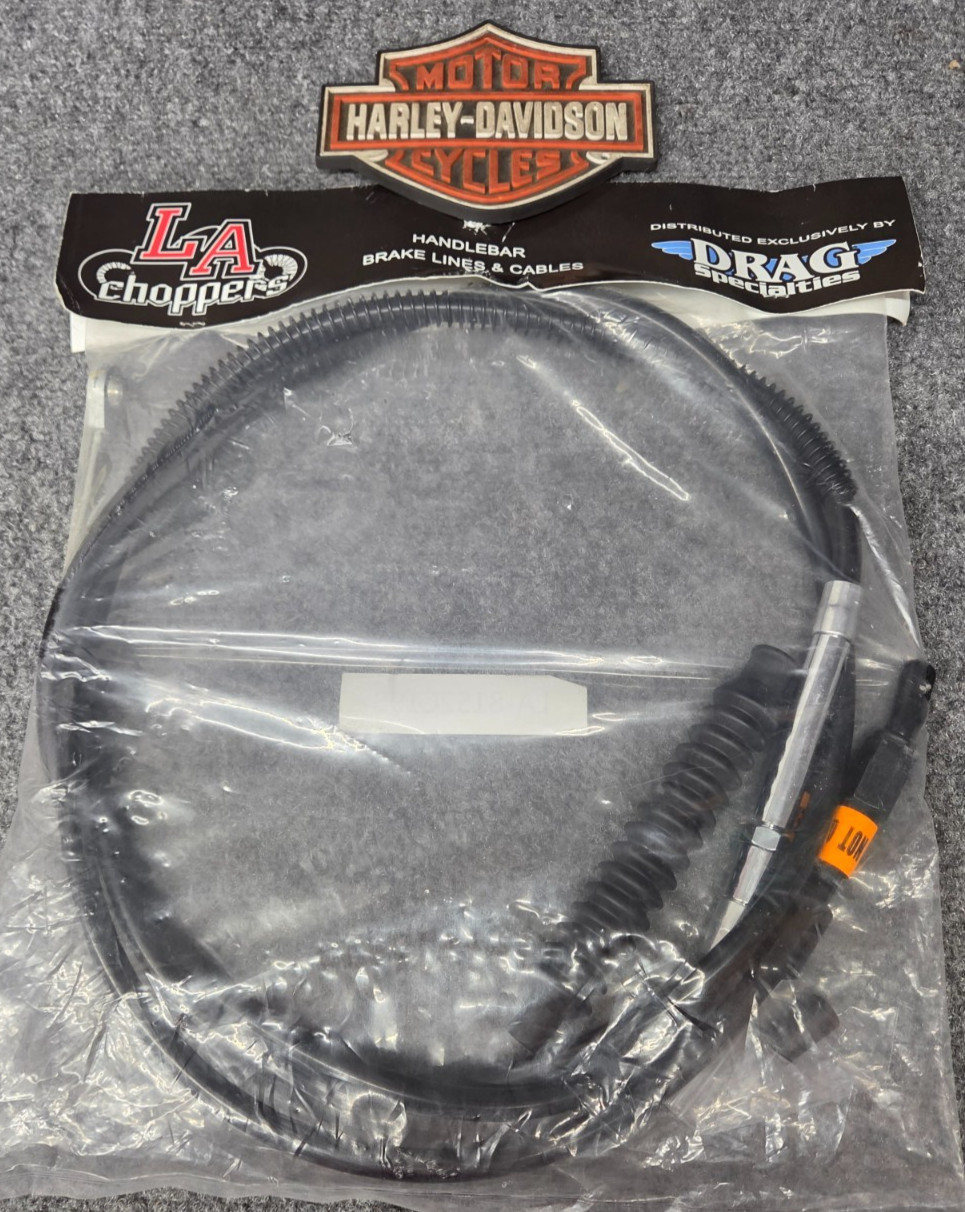 LA CHOPPERS \'18+ SOFTAIL BLACK VINYL CLUTCH CABLE LA-8152C19B LA CHOPPERS \'18+ SOFTAIL BLACK VINYL CLUTCH CABLE LA-8152C19B