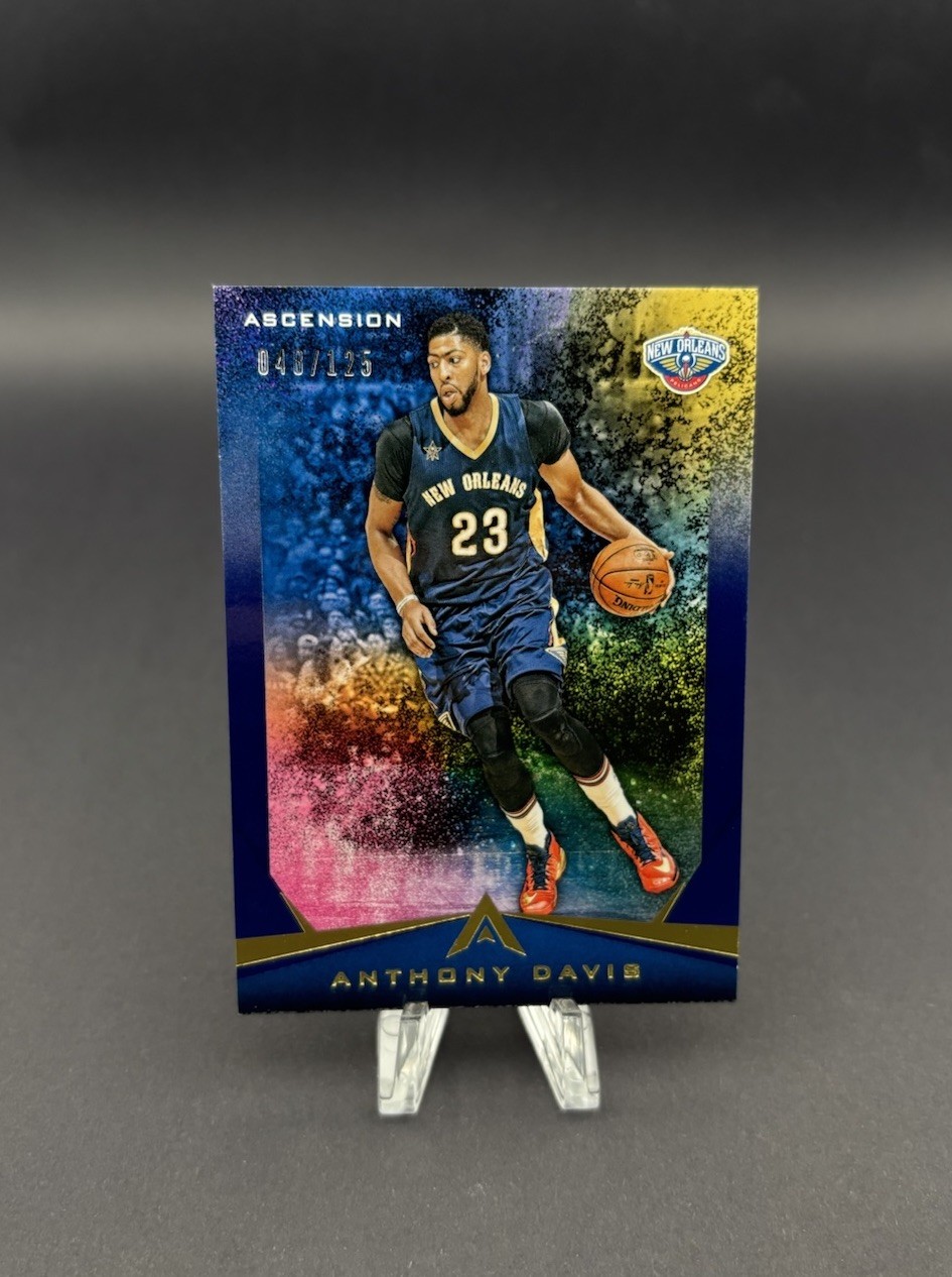 2017-18 Panini Ascension Anthony Davis Blue /125 #96 2017-18 Panini Ascension Anthony Davis Blue /125 #96