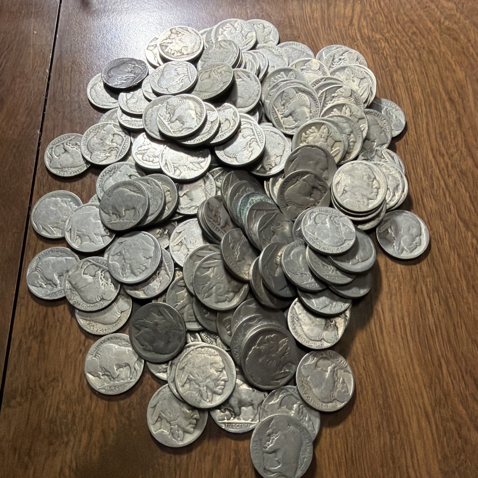 160 Dateless ( No Date)  BUFFALO NICKELS