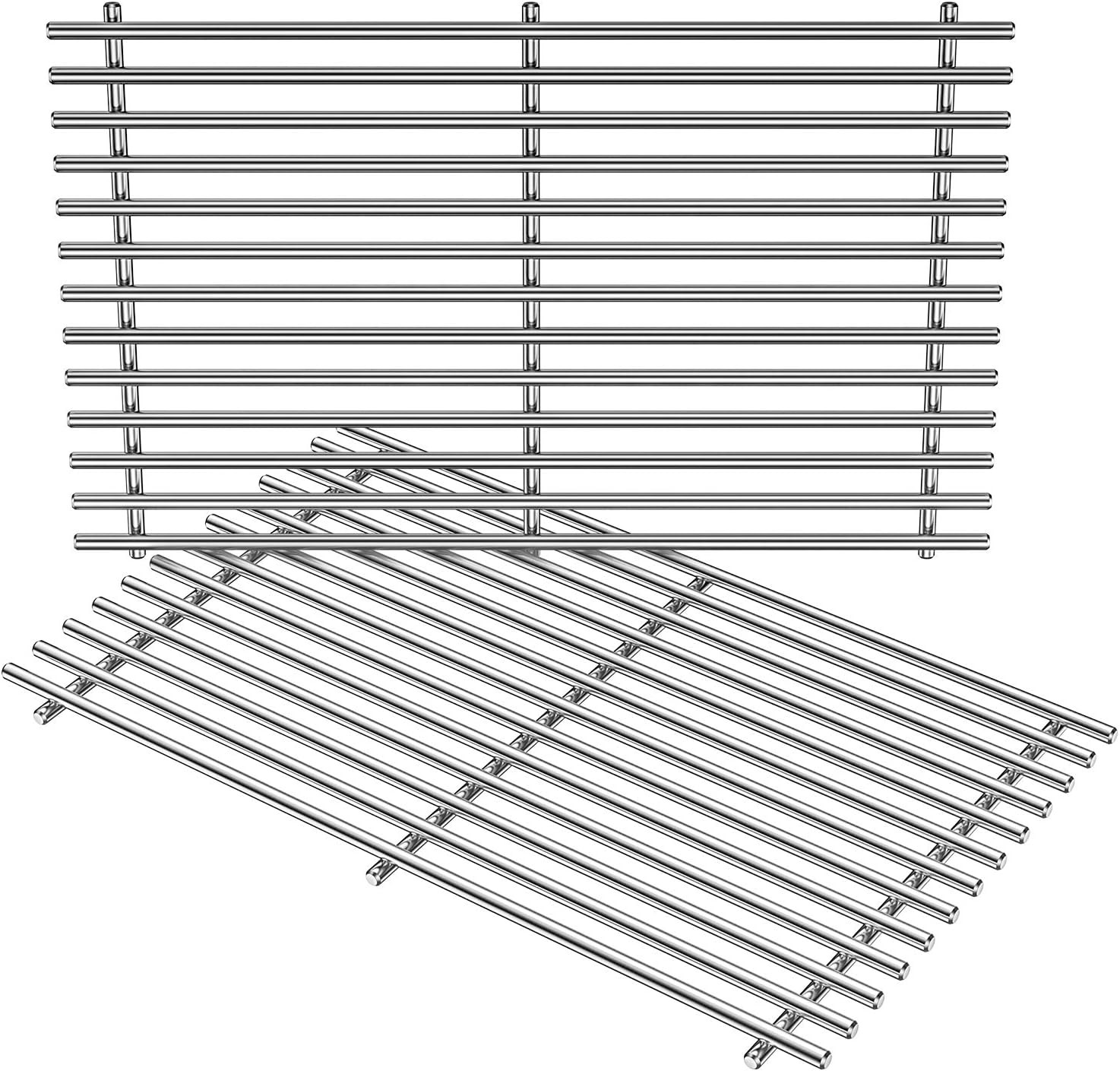 Solid Stainless Steel Cooking Grates for Weber Summit 400 Series Summit E/S 45