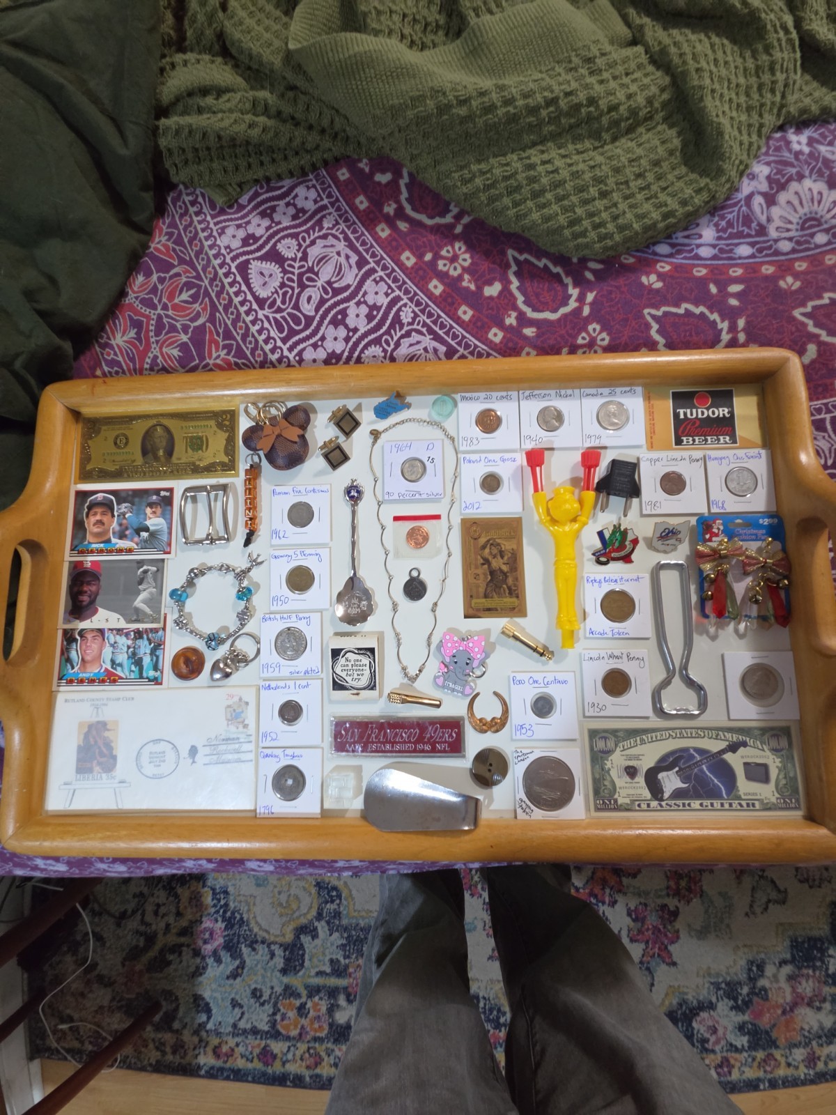 Antique Junk Drawer Lot With Silver, Gold, Coins, Jewlery, Pins And More