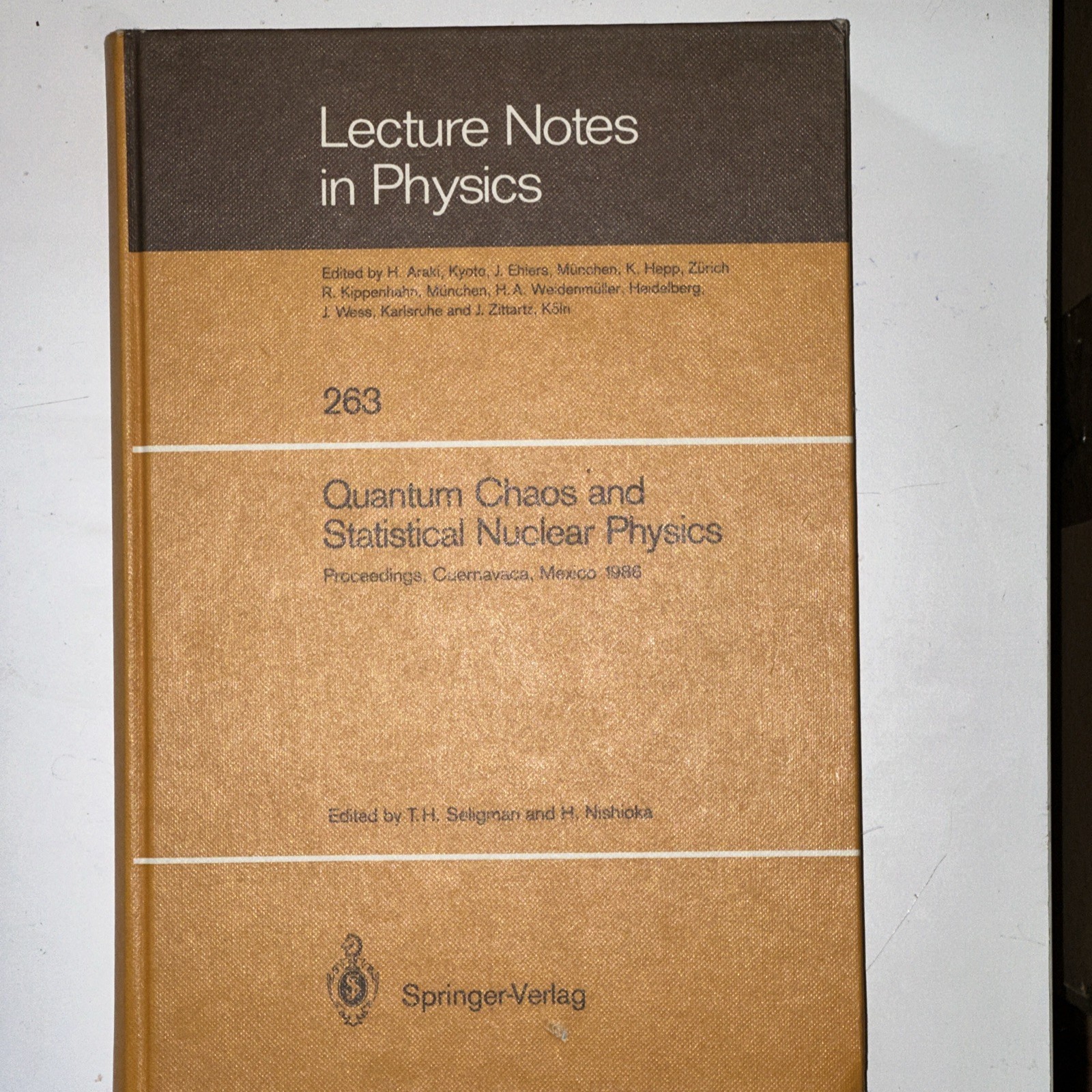 Lecture Notes In Physics 263 Quantum Optics Springer-Verlag Berlin Heidelberg NY