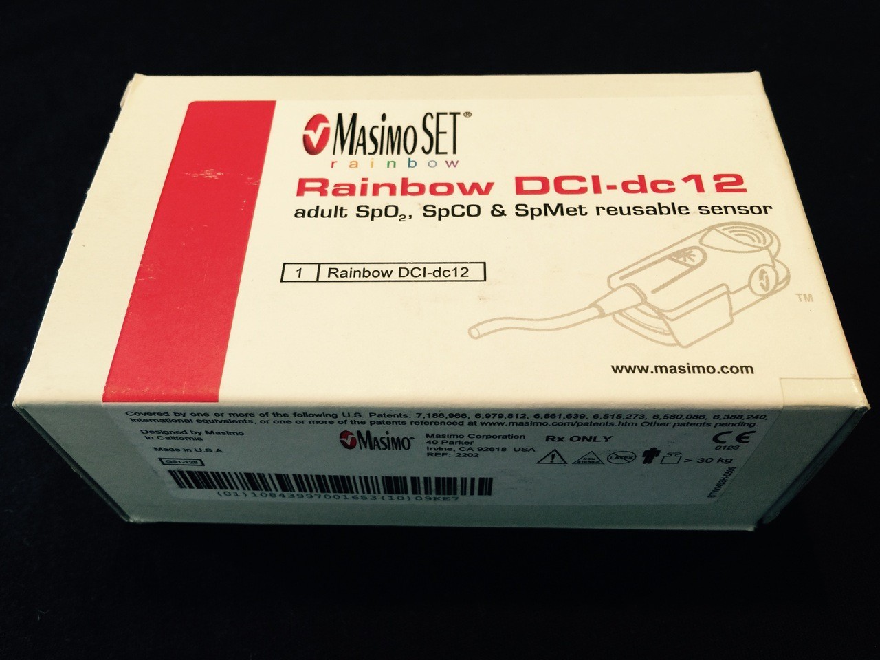 Masimo 2202 Rainbow DCI - dc 12, Original OEM, New in Box Masimo 2202 Rainbow DCI - dc 12, Original OEM, New in Box