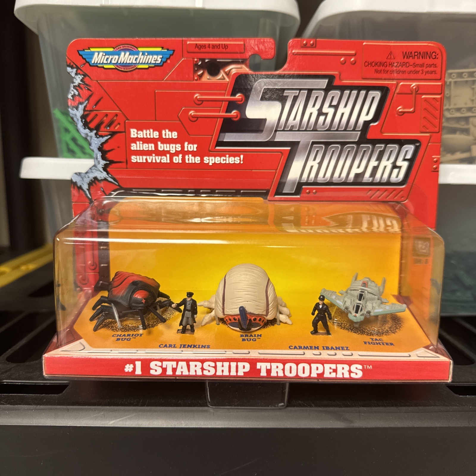 Galoob Micro Machines Starship Troopers Collection #1 New Galoob Micro Machines Starship Troopers Collection #1 New