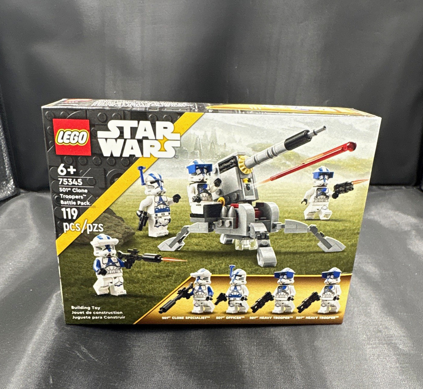 LEGO Star Wars 501st Clone Troopers Battle Pack 75345 119pcs 6+ Brick Sep
