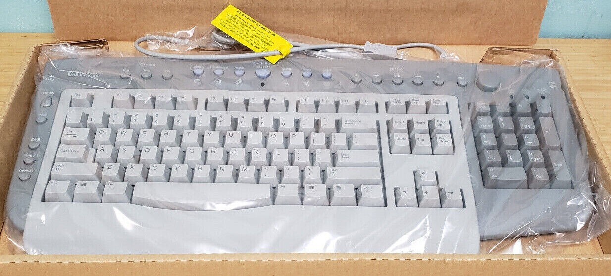 HP Heavy-Duty 6511-SU Multimedia Keyboard USB with Hub Great Key Response HP Heavy-Duty 6511-SU Multimedia Keyboard USB with Hub Great Key Response