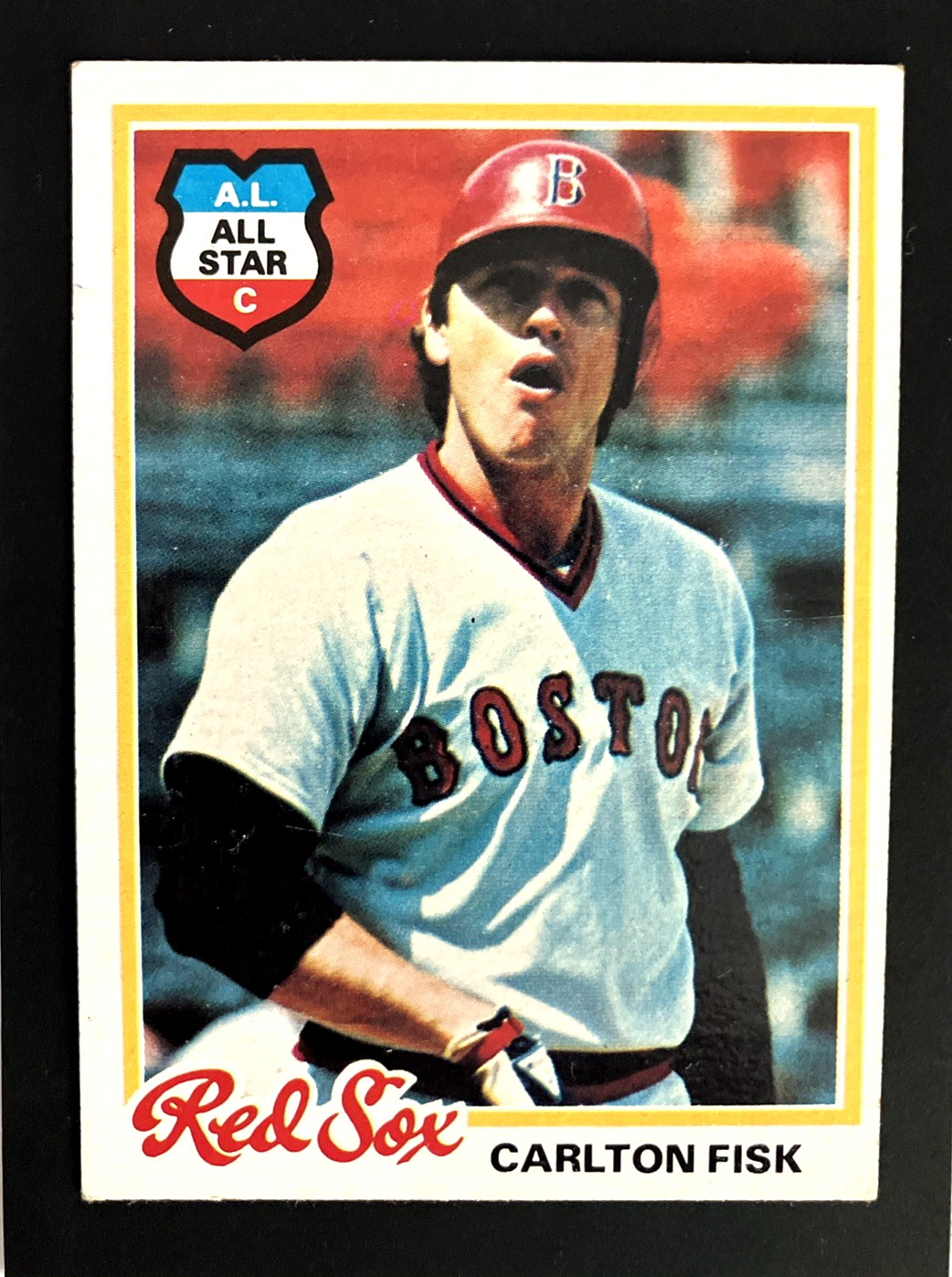 1978 Topps - Carlton Fisk #270 HOF