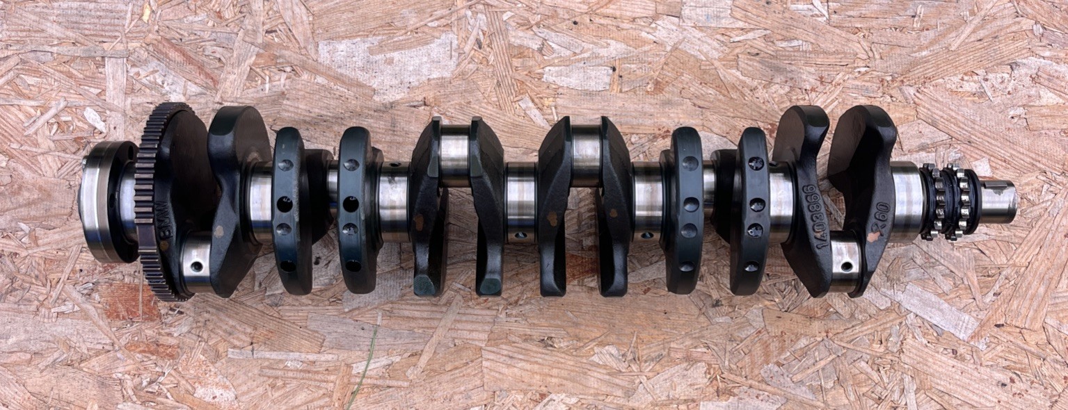 BMW M54B30/S52 Crankshaft 1403866. Works W/ M50, M/S52, M54 BMW M54B30/S52 Crankshaft 1403866. Works W/ M50, M/S52, M54