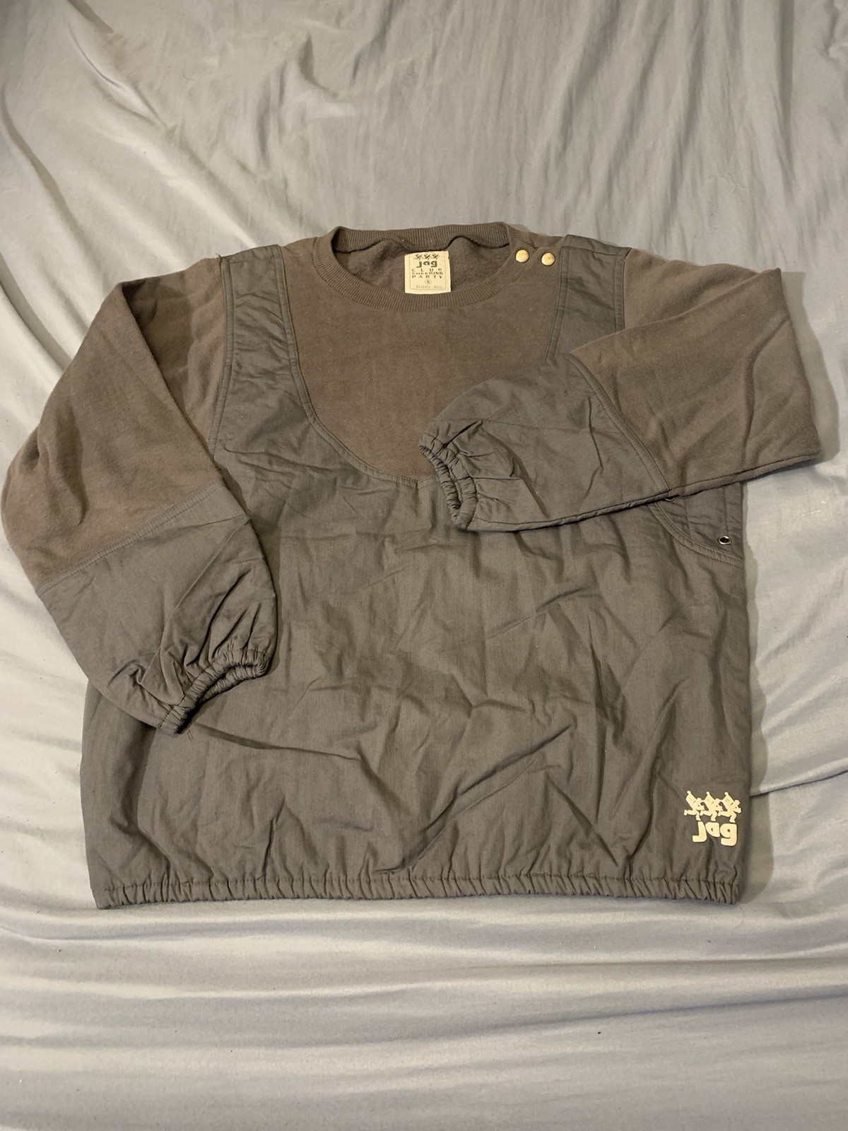 VTG Rare 90s JAG Club Cheering Party Beverly Hills Pullover Jacket S Gorpcore