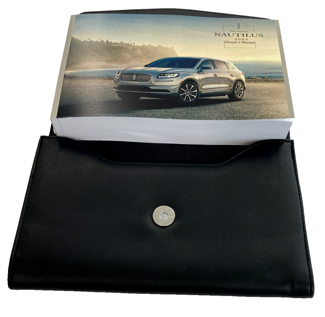 Owner Manual for 2023 Lincoln Nautilus, Owner's Manual Factory Glovebox Book