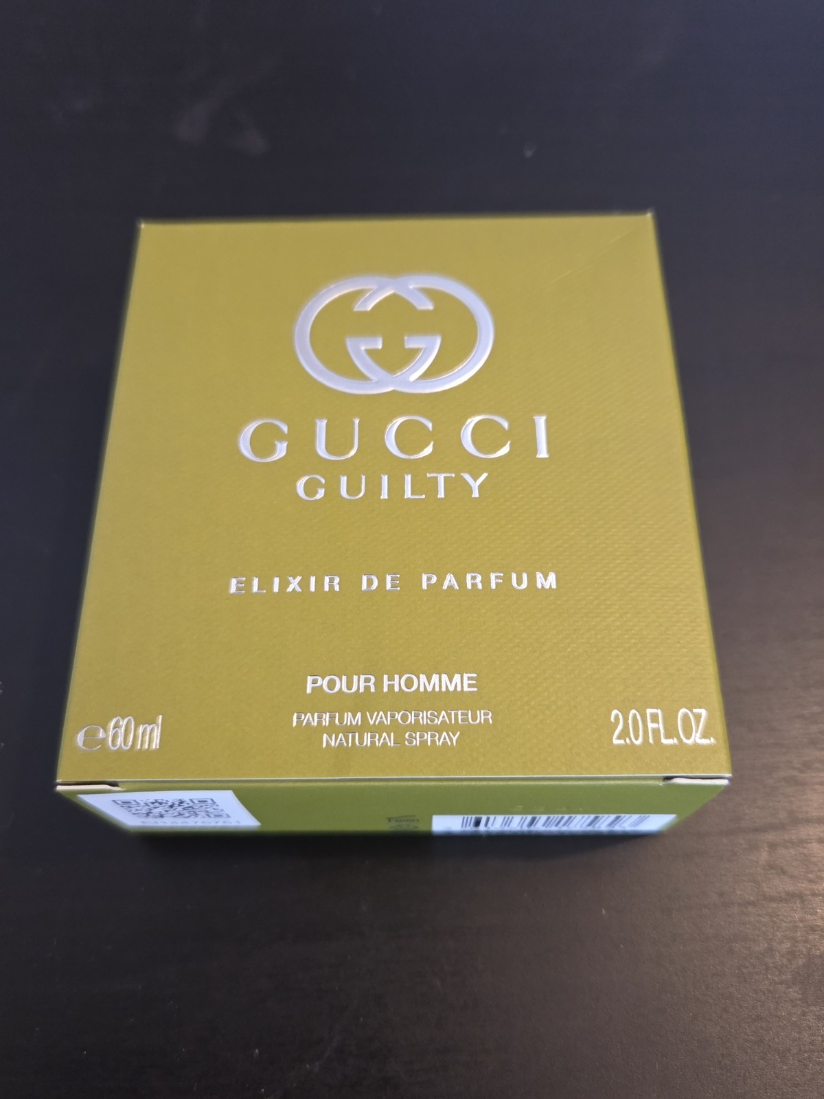 GUCCI Guilty Elixir Parfum Pour Homme 60ml 2oz Men / New (READ DESCRIPTION)