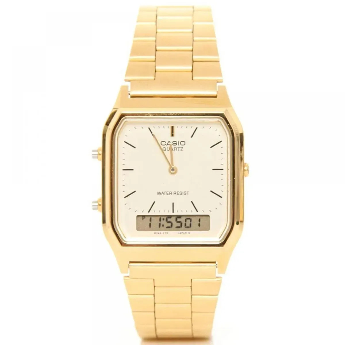 Japan NEW CASIO ANA-DIGI Gold AQ-230GA-9 Reimported