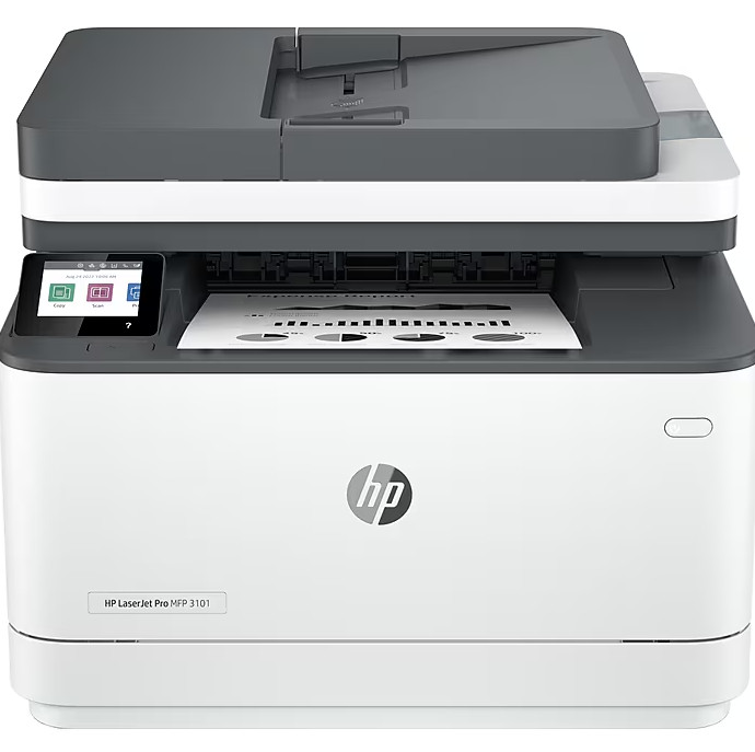 HP LaserJet Pro MFP 3101fdw Wireless Black & White All-in-One Printer, Scan, Cop HP LaserJet Pro MFP 3101fdw Wireless Black & White All-in-One Printer, Scan, Cop