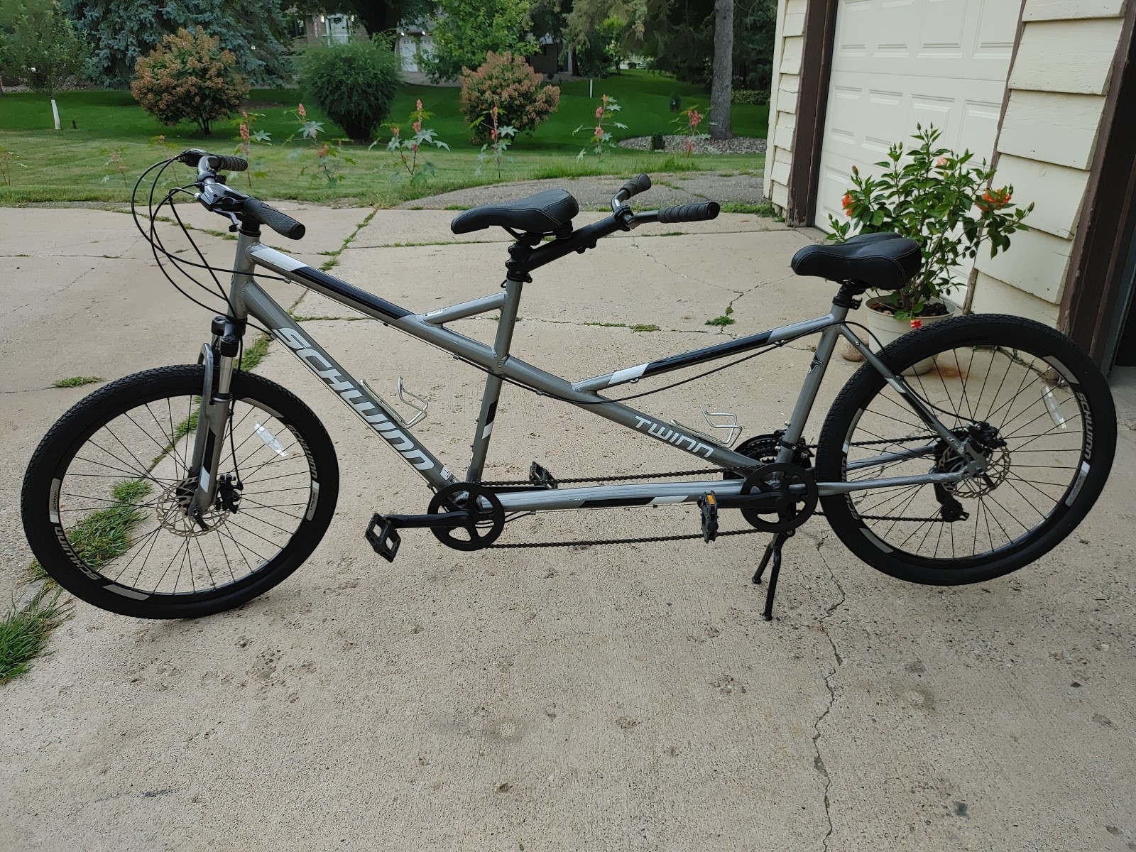 Schwinn Twinn Tandem Bicycle Size L 21 Speed With 26