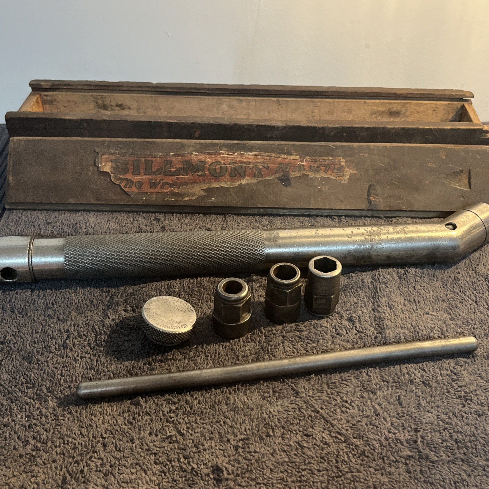 Antique Billmont Master Wrench Set Circa 1919 To Early 1920's For Ford Antique Billmont Master Wrench Set Circa 1919 To Early 1920's For Ford