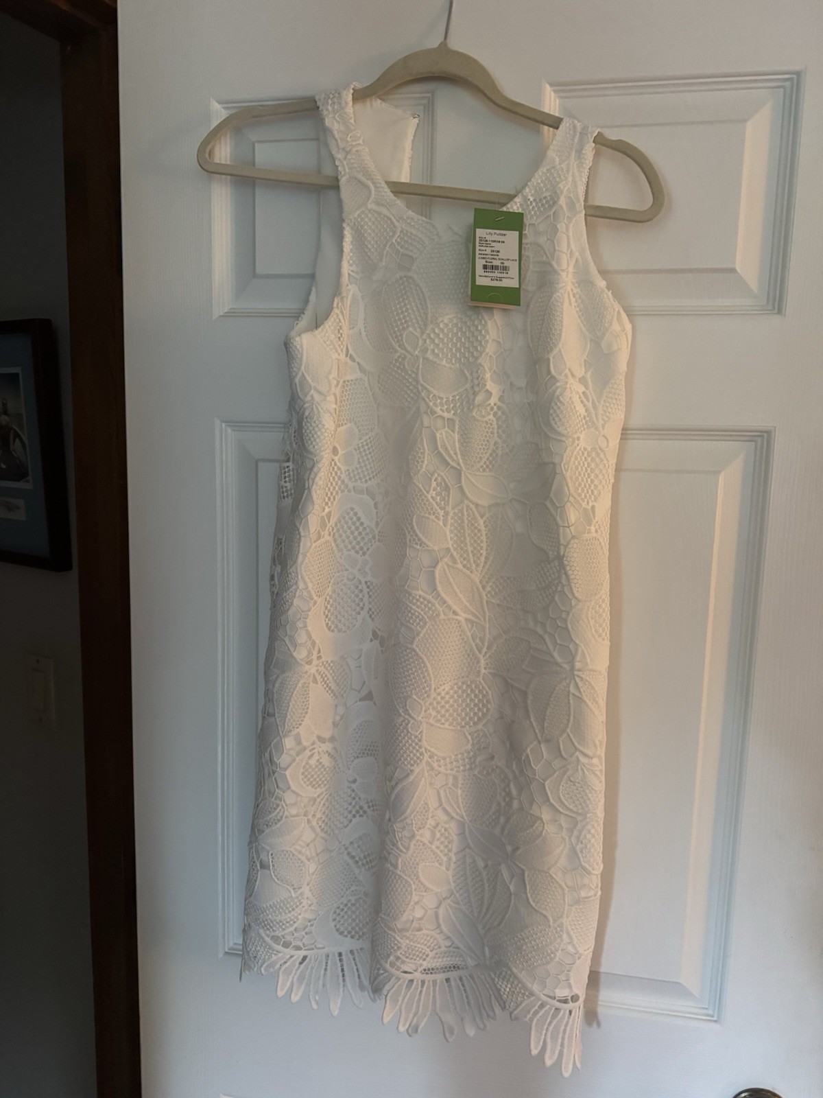 NWT Lilly Pulitzer JUMBO FLORAL SCALLOP LACE Dress Size 0