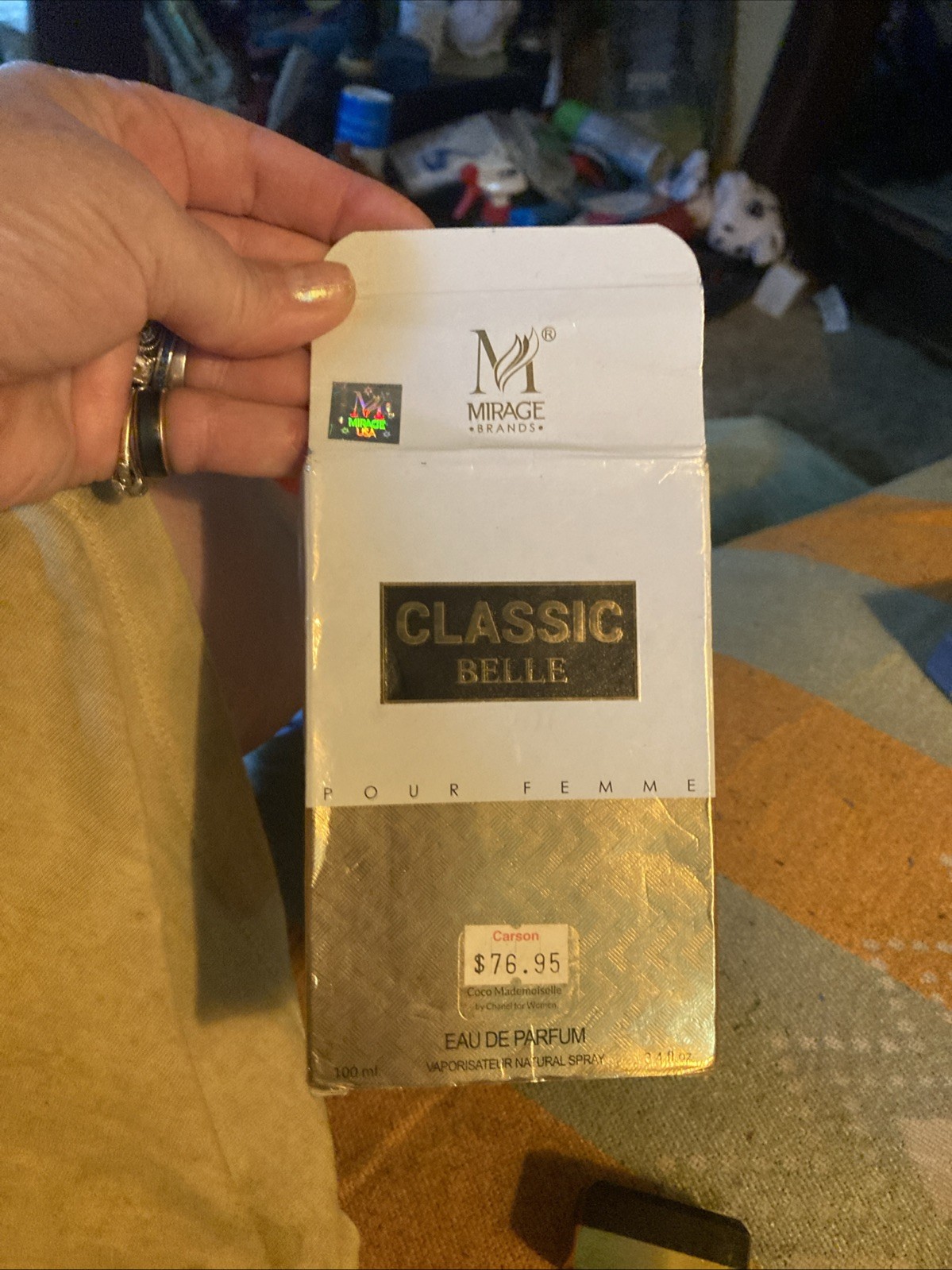 Vintage Classic Belle Pour Femme Coco Mademoiselle By Chanel Women 3.4oz Parfum Vintage Classic Belle Pour Femme Coco Mademoiselle By Chanel Women 3.4oz Parfum