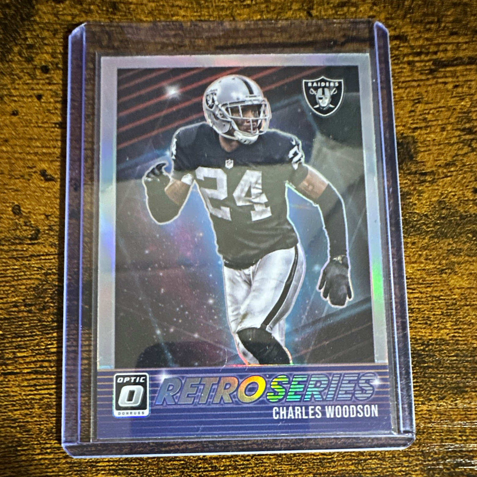 Panini 2021 Donruss Optic Football Charles Woodson Raiders Insert #RS-CW Panini 2021 Donruss Optic Football Charles Woodson Raiders Insert #RS-CW