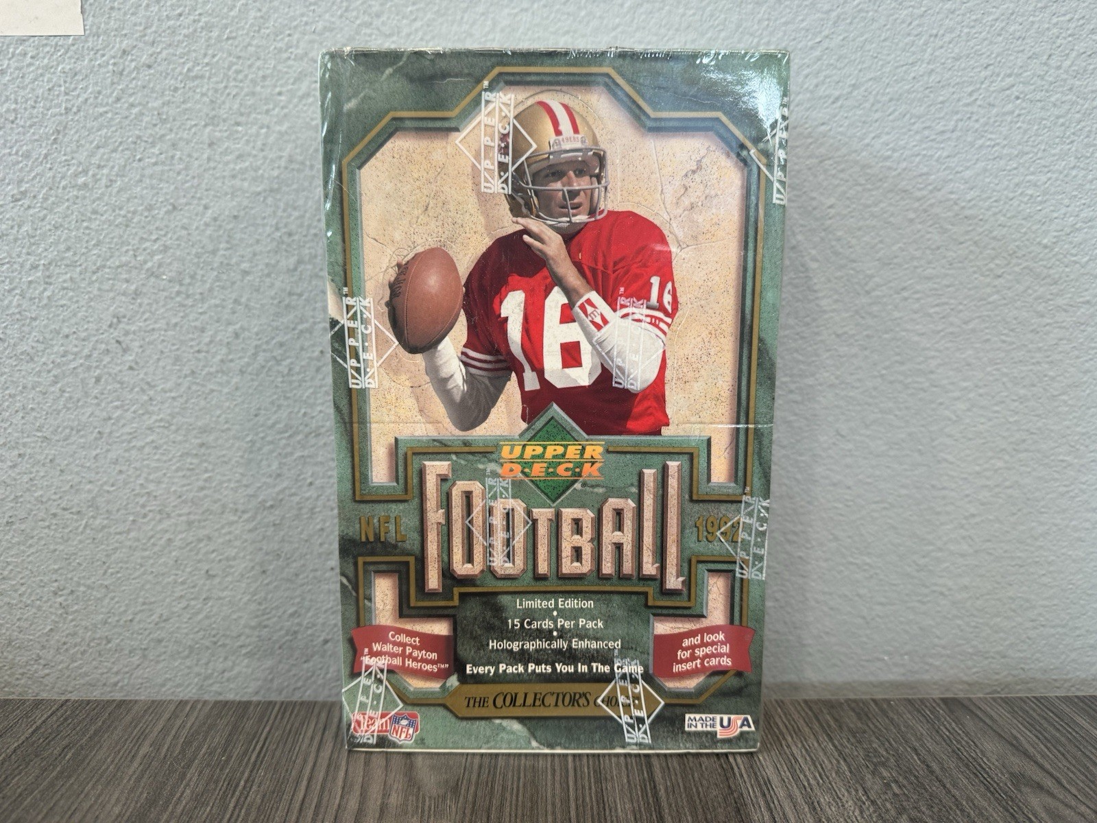 1992 Upper Deck Football Factory Sealed Box 1992 Upper Deck Football Factory Sealed Box