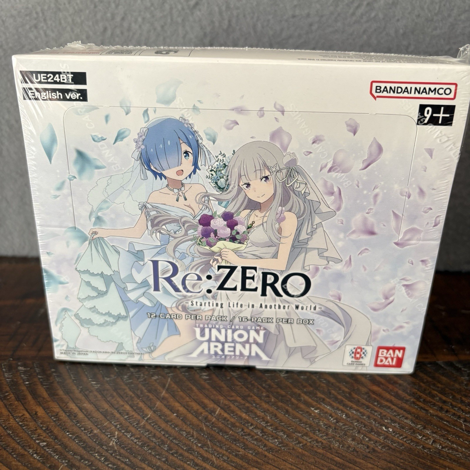 Union Arena Re:Zero Starting Life UE24BT BOOSTER BOX Sealed 16 Packs English Union Arena Re:Zero Starting Life UE24BT BOOSTER BOX Sealed 16 Packs English