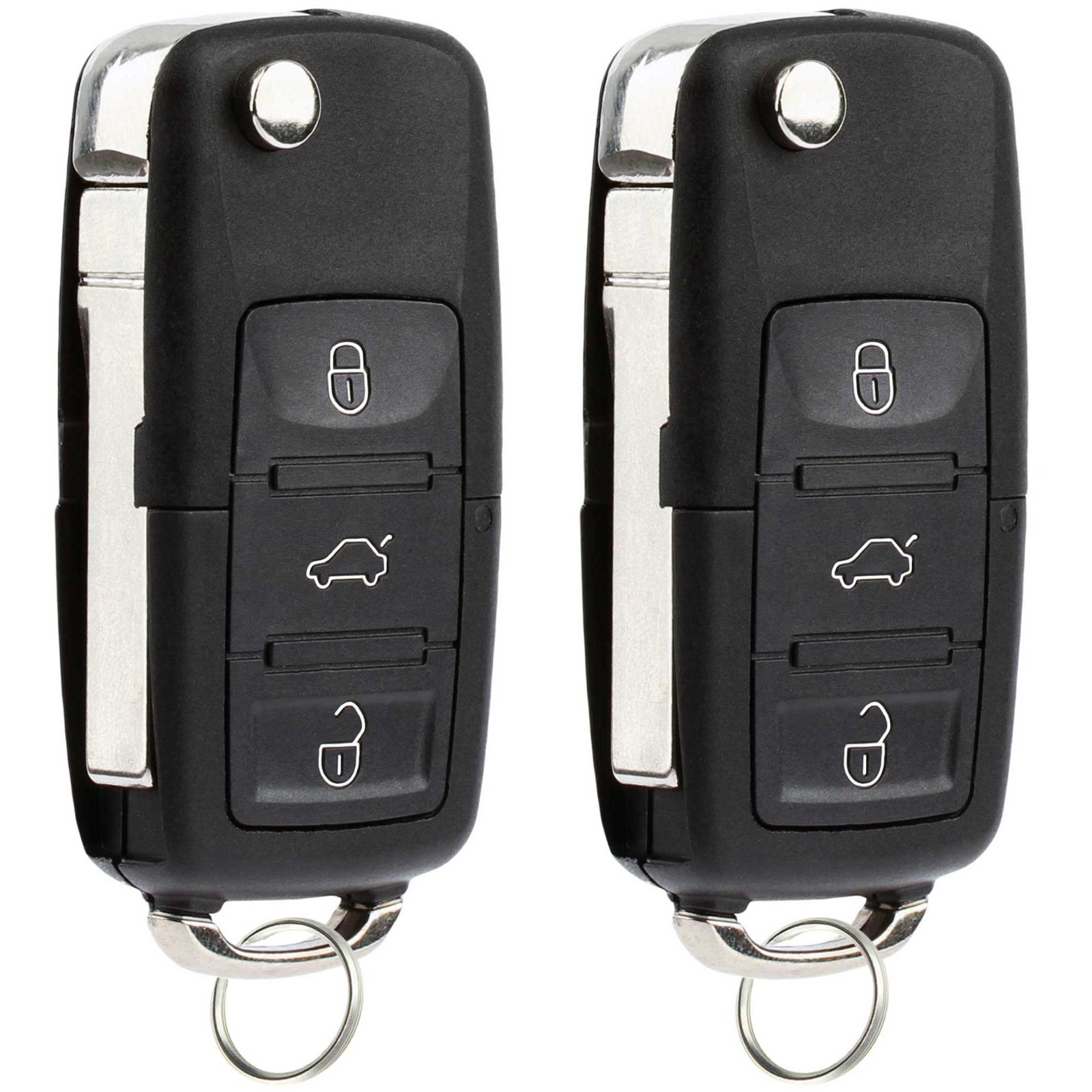 2 Replacement For 02 2003 2004 2005 Volkswagen Golf Jetta Passat Key Fob Remote