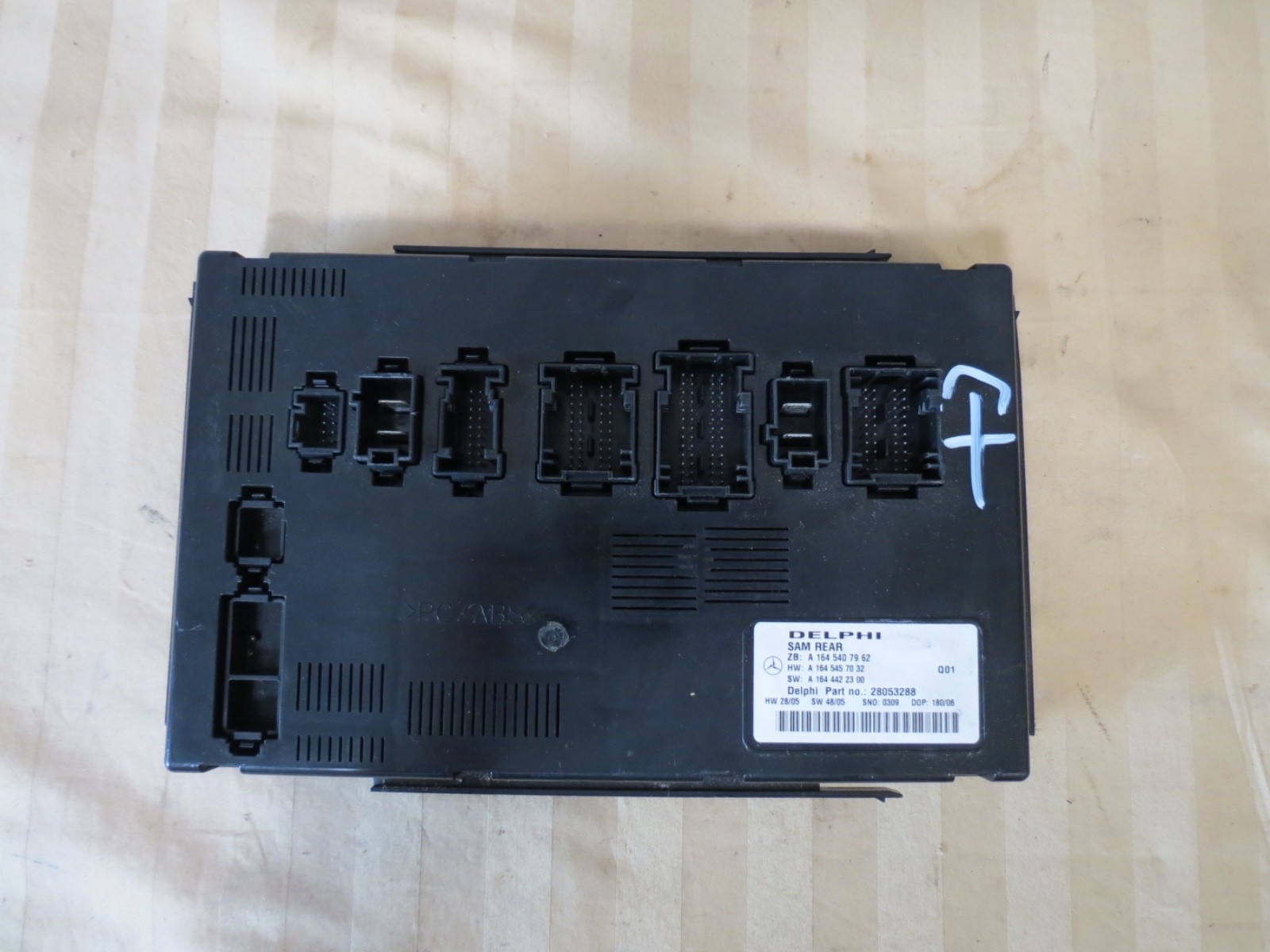06-13 Mercedes W164 ML REAR SAM Signal ACQUISITION Control Module 1645407962