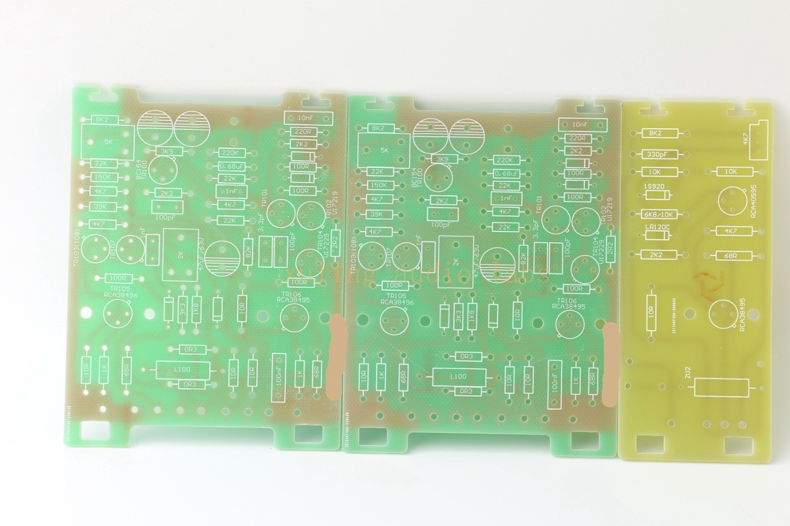 1set Quad 303 amp diy bare board