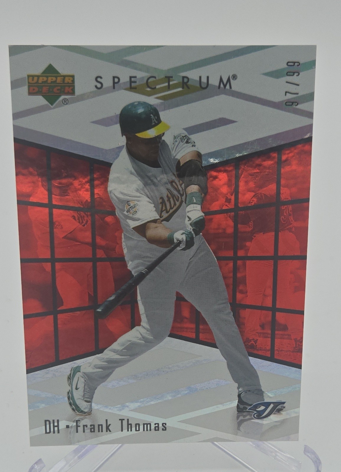 2007 Upper Deck Spectrum - Season Retrospectrum Frank Thomas #SR-FT Red /99