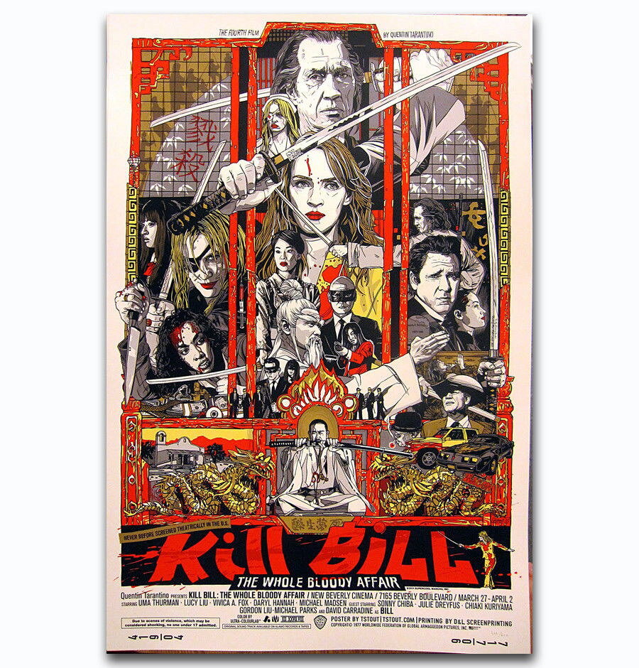 57837 Kill Bill Rockin Jelly Bean Mondo Wall Decor Print Poster