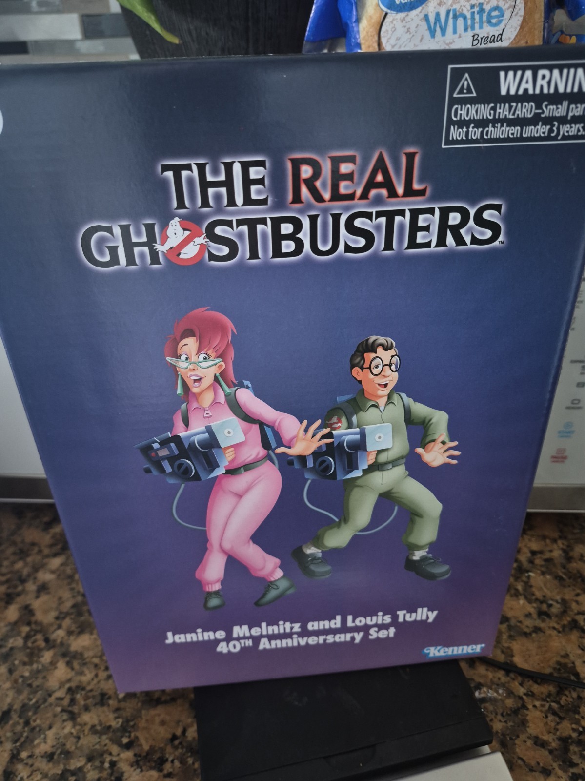 Real Ghostbusters Kenner Classics Janine Melnitz Louis Tully 40th Anniversary