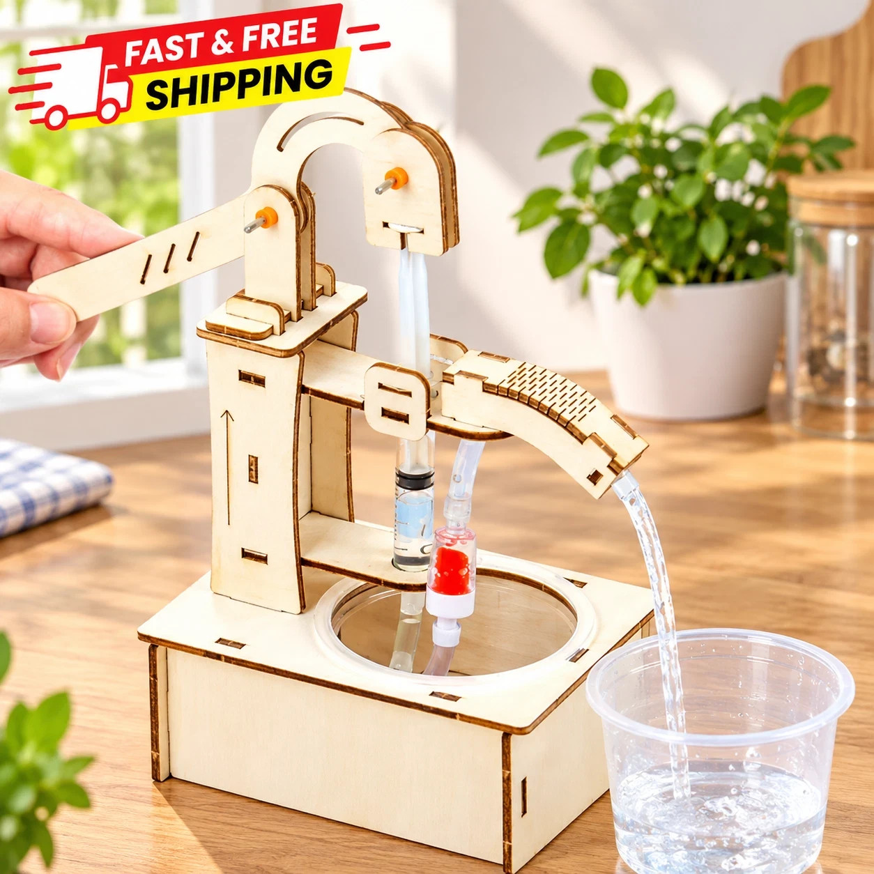 DIY STEM Science Experiment Kit Educational Assembly Craft Toy for Kids Students