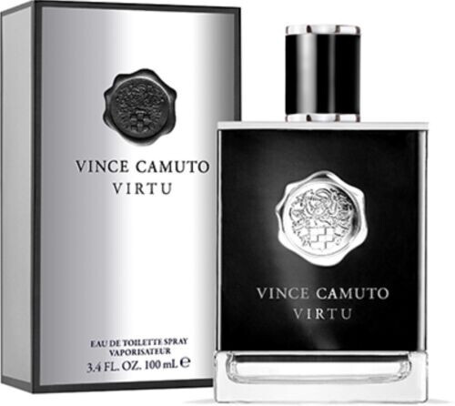Vince Camuto Virtu Eau De Toilette Spray for Men, 3.4 Fl Oz Open Box