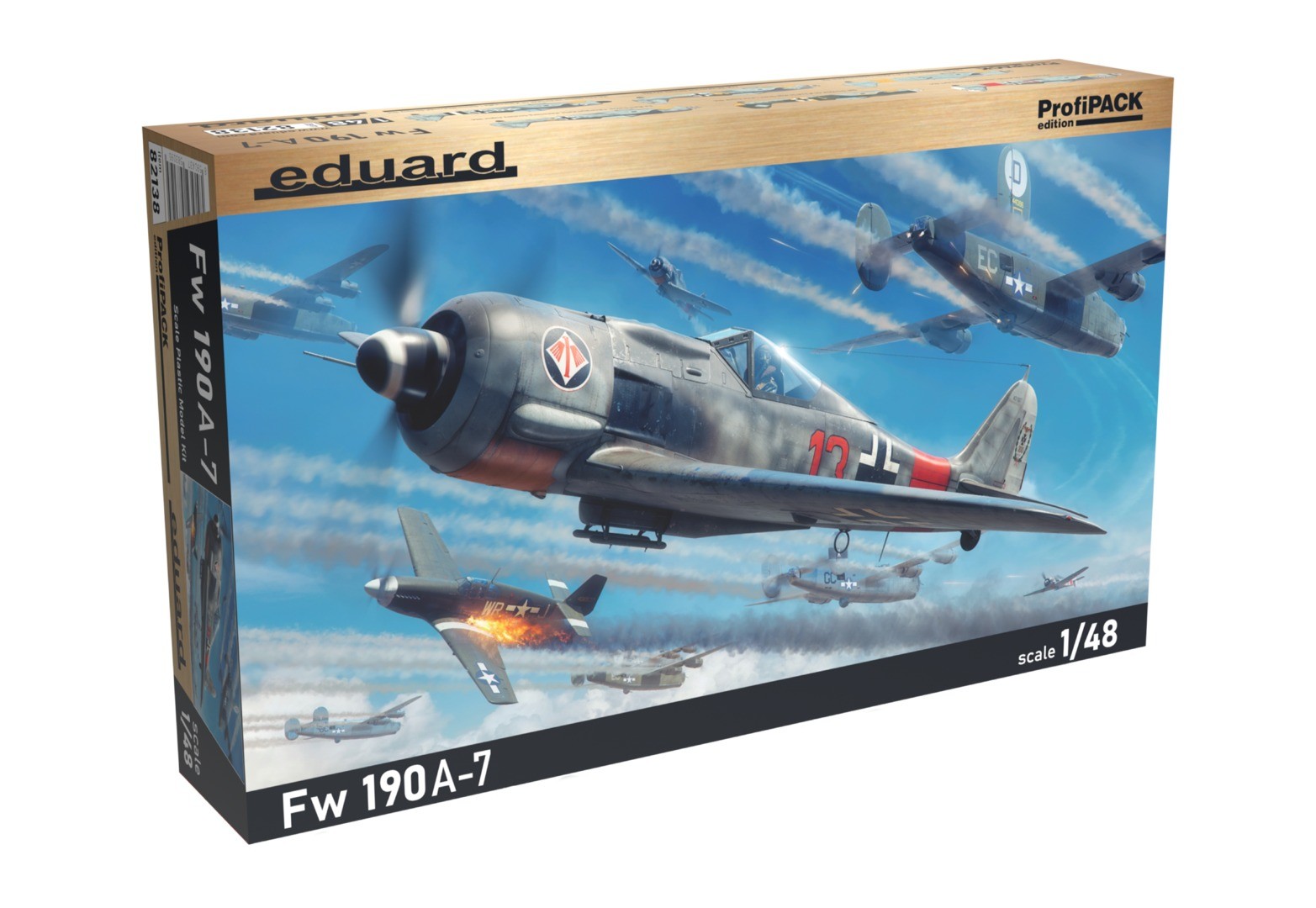 Eduard 82138 Focke-Wulf Fw190A-7 1/48 Scale Plastic Model Kit