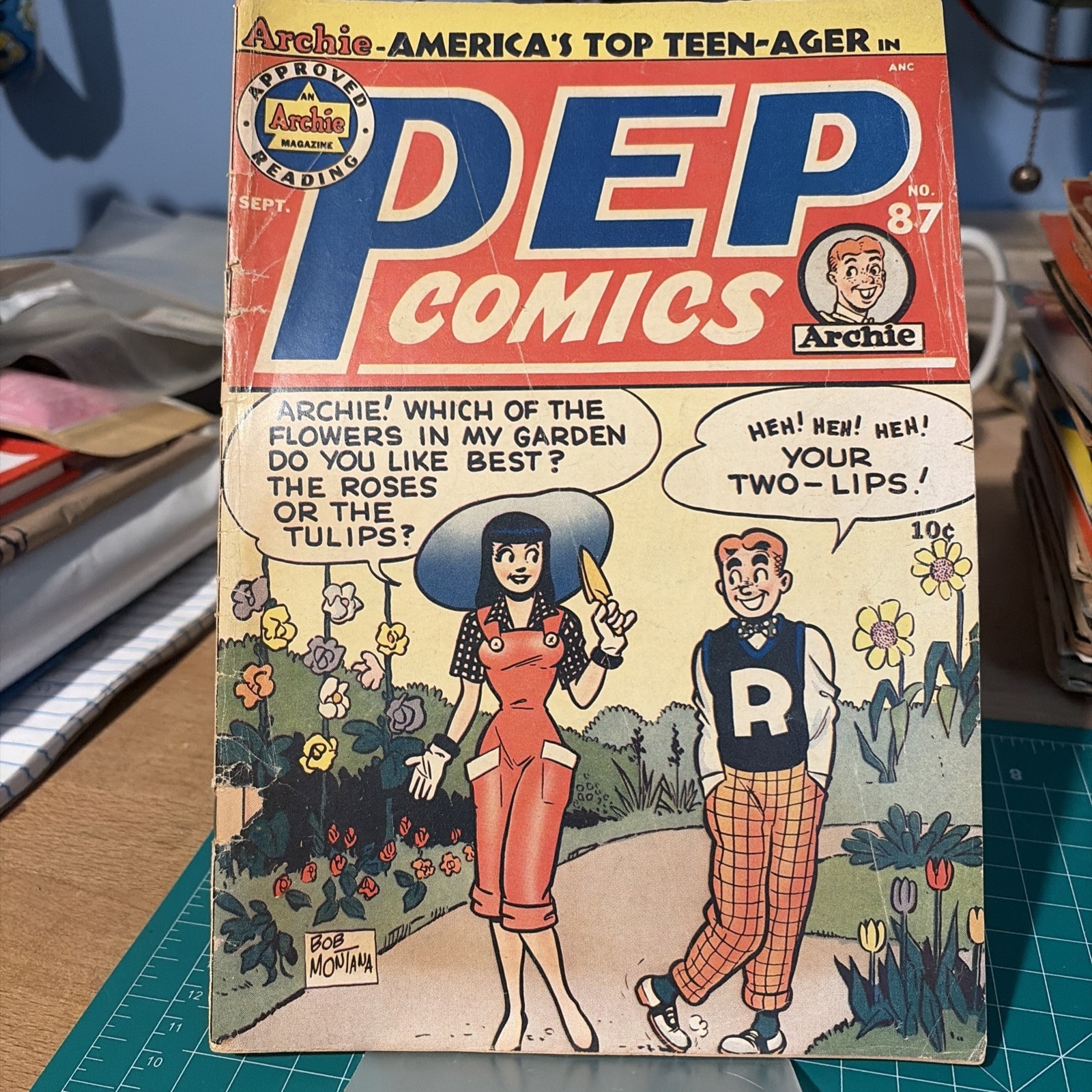 PEP COMICS #87 IN VG- 1951 GOLDEN AGE KEY ARCHIE PEP COMICS #87 IN VG- 1951 GOLDEN AGE KEY ARCHIE