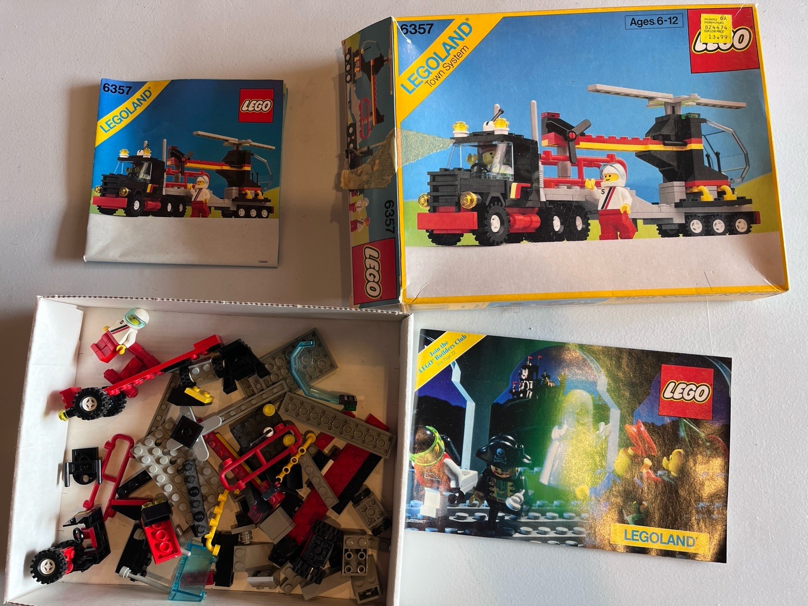 LEGO 6357 - Stunt ‘Copter N’ Truck -with Box & Instructions - Incomplete