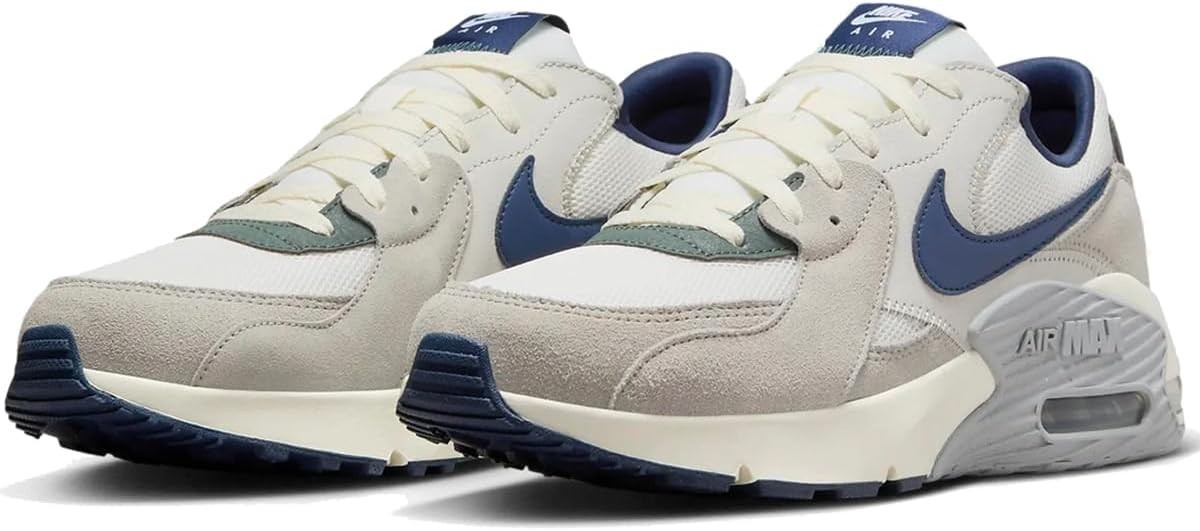 NIKE AIR MAX EXCEE FZ3593 133 SAIL/NAVY/IRON RUNNING SHOES SNEAKERS NIB MEN'S