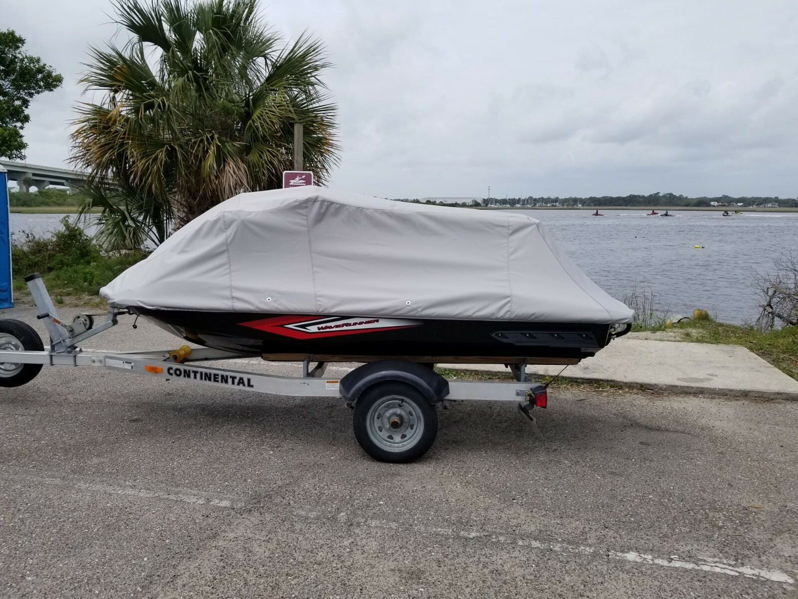 Yamaha Super Jet, Personal Watercraft Custom Cover, Marine Grade Fabric