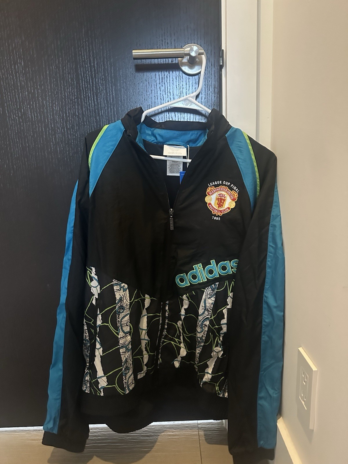 Extremely Rare BNWT Vintage Adidas Manchester United Jacket KD5815 1992 Size M