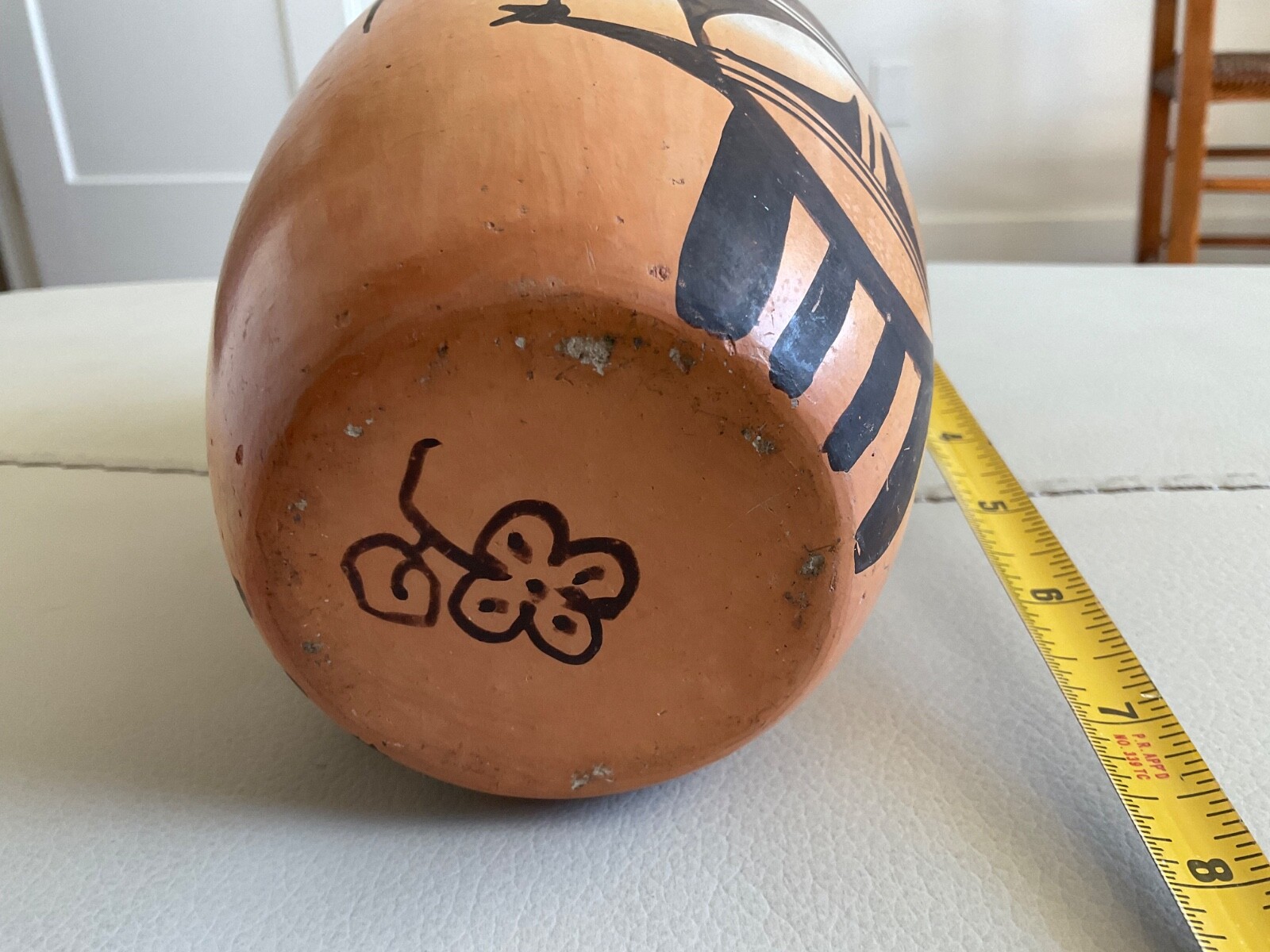Authentic - Irene Shupla - Hopi, Pottery Vase, Flower Woman Rare, Collectible