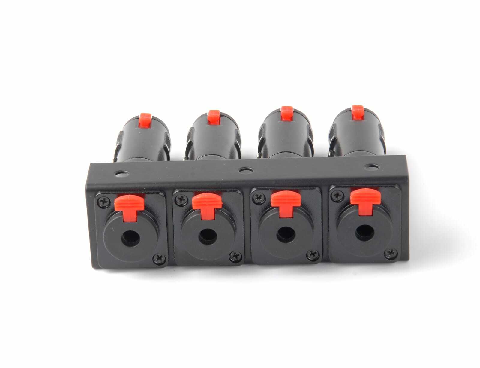 Black Solderless 1/4\