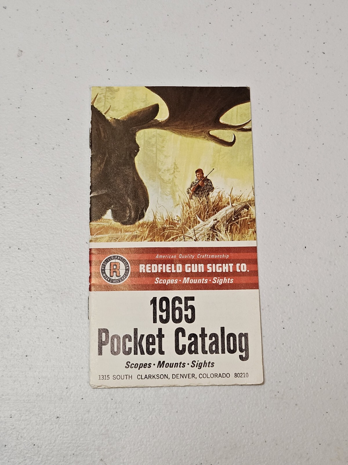 1965 Redfield Gun Sight Pocket Catalog Rifle Scope Specs Pricing Mounts Sights