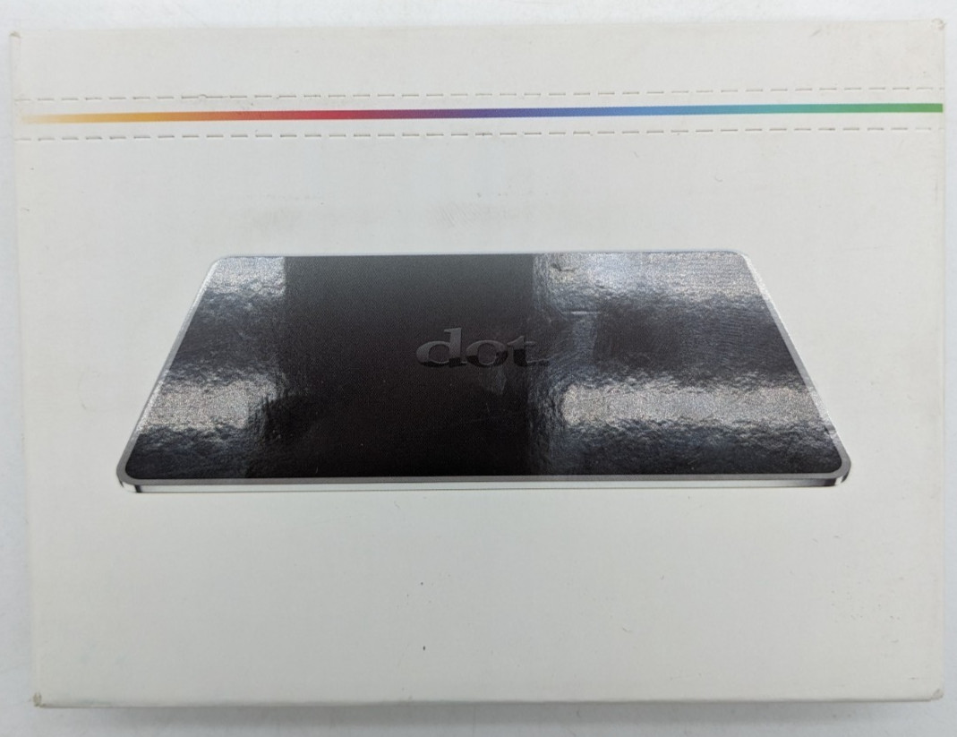 dot. Metal Digital Business Card | for Apple & Android | Black dot. Metal Digital Business Card | for Apple & Android | Black