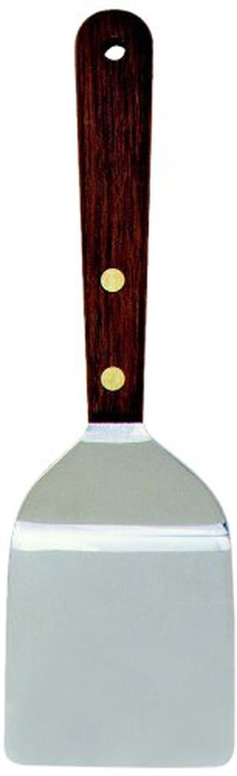 Norpro Stainless Steel Spatula with Wood Handle, 7 ½ Inches
