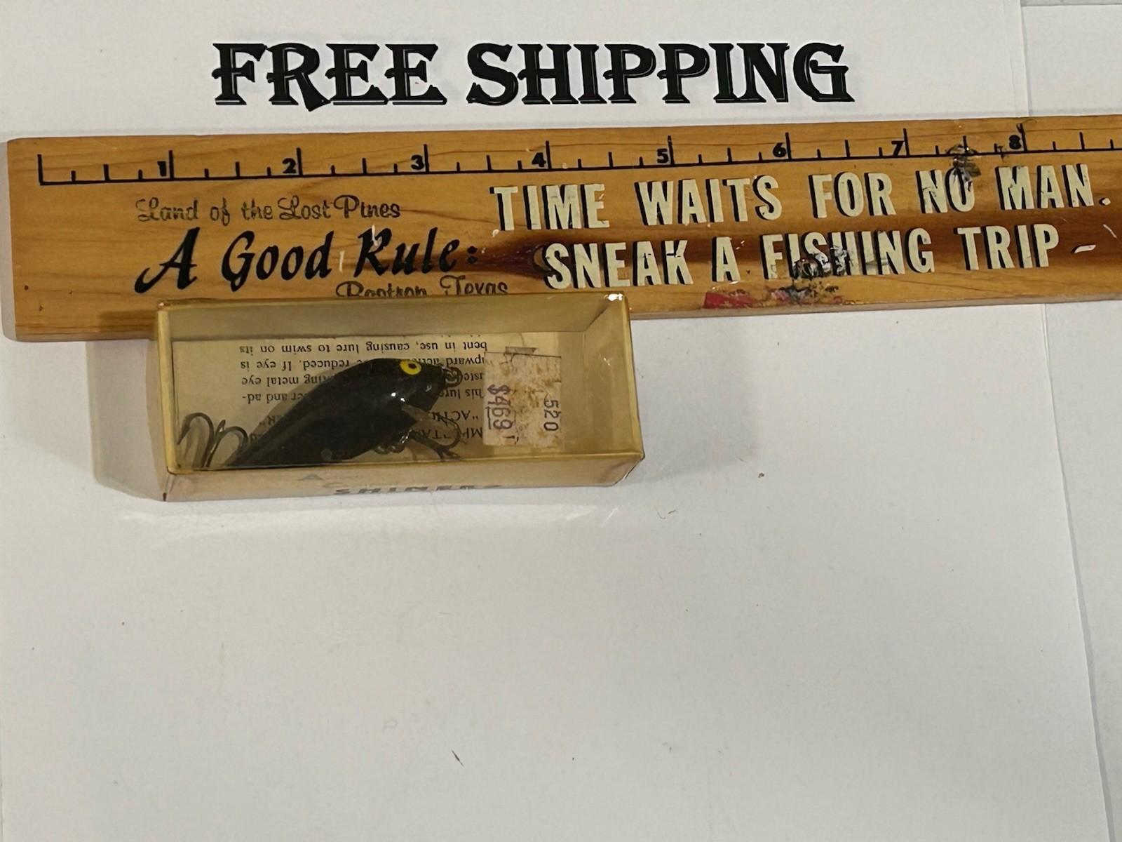Vintage A C Shiner Lures 200 FISHING LURE MADE THE USA TACKLE BOX FIND NOS Vintage A C Shiner Lures 200 FISHING LURE MADE THE USA TACKLE BOX FIND NOS